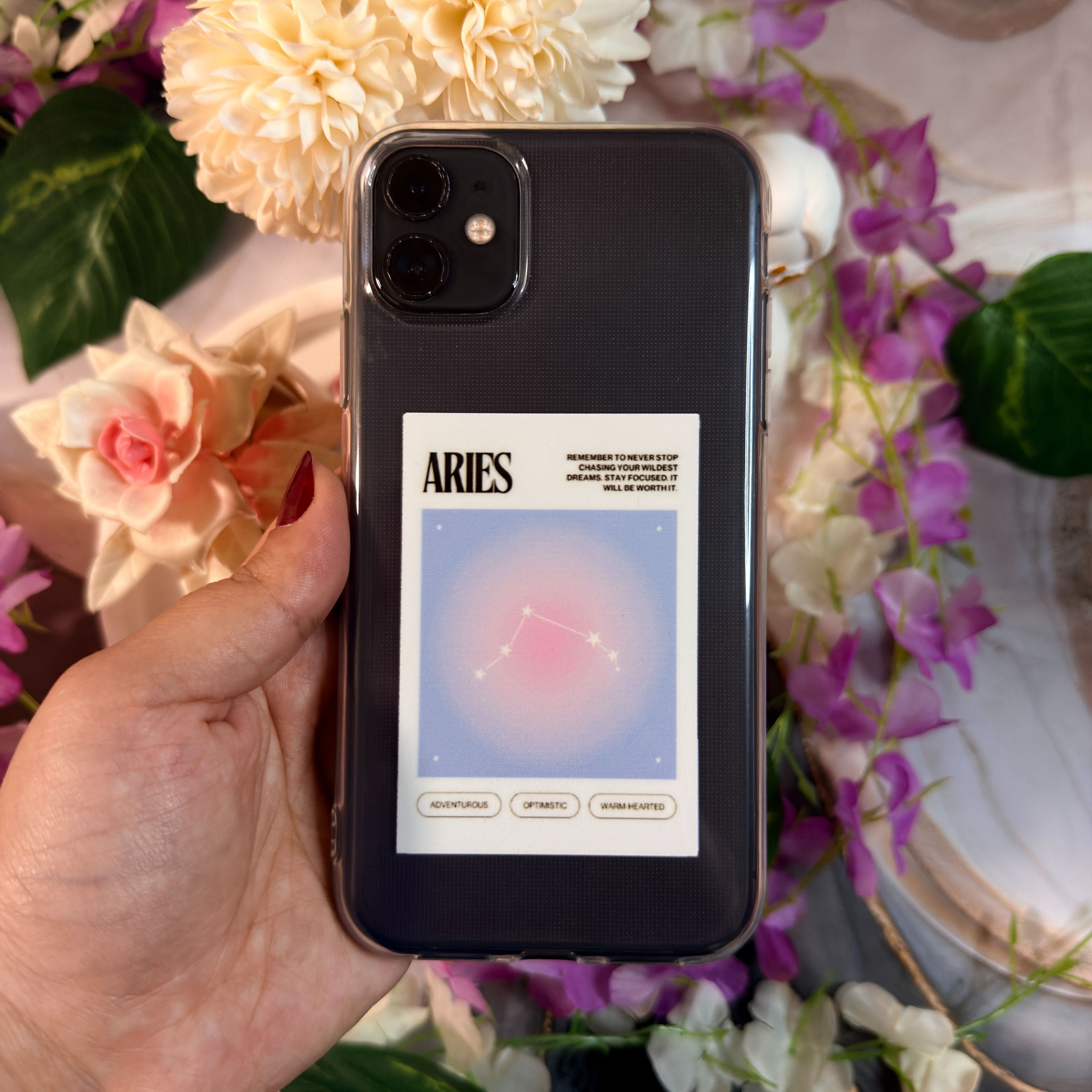 Koç Burcu ♈Premium Şeffaf Telefon Kılıfı