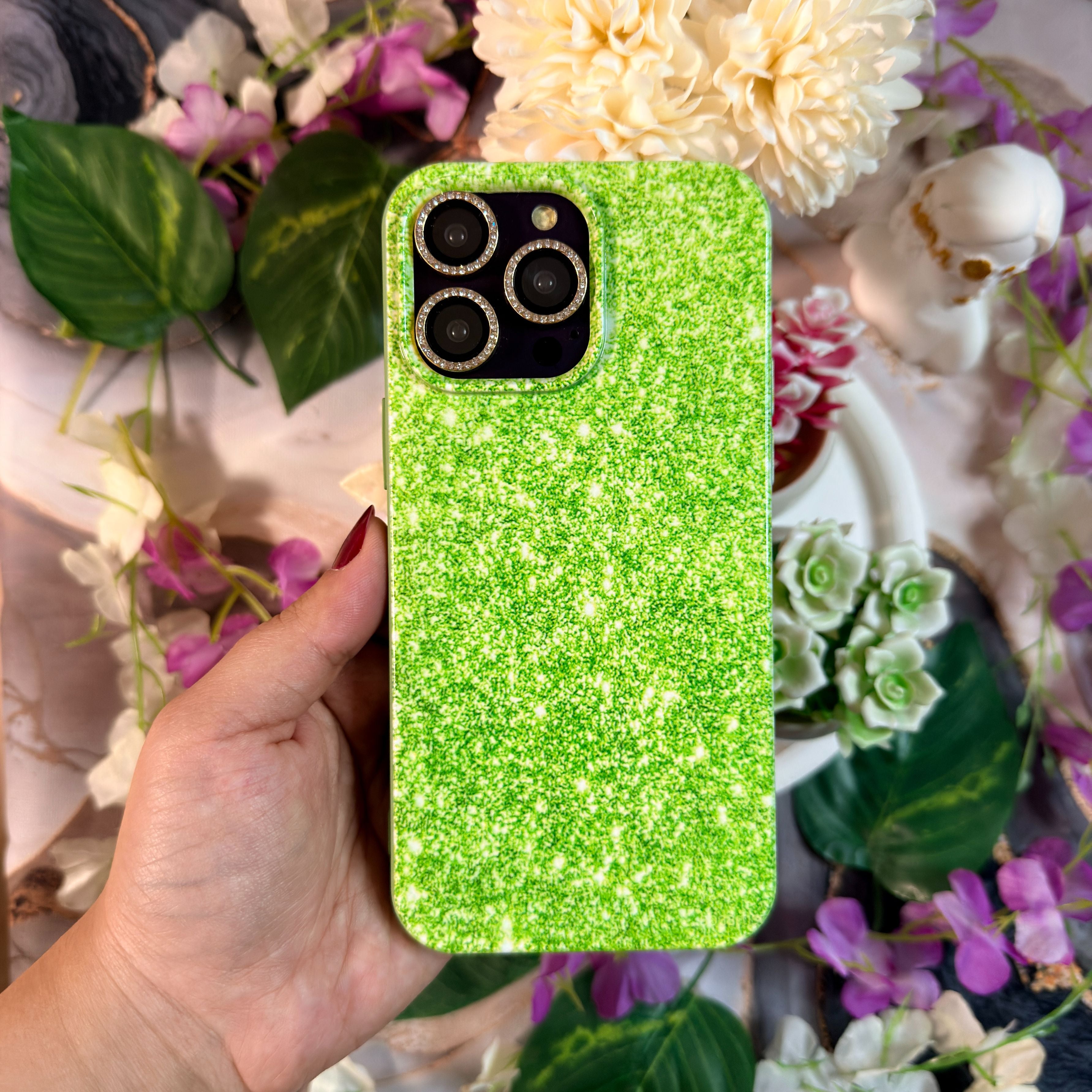 Gösterişli Parlak Premium Telefon Kılıfı