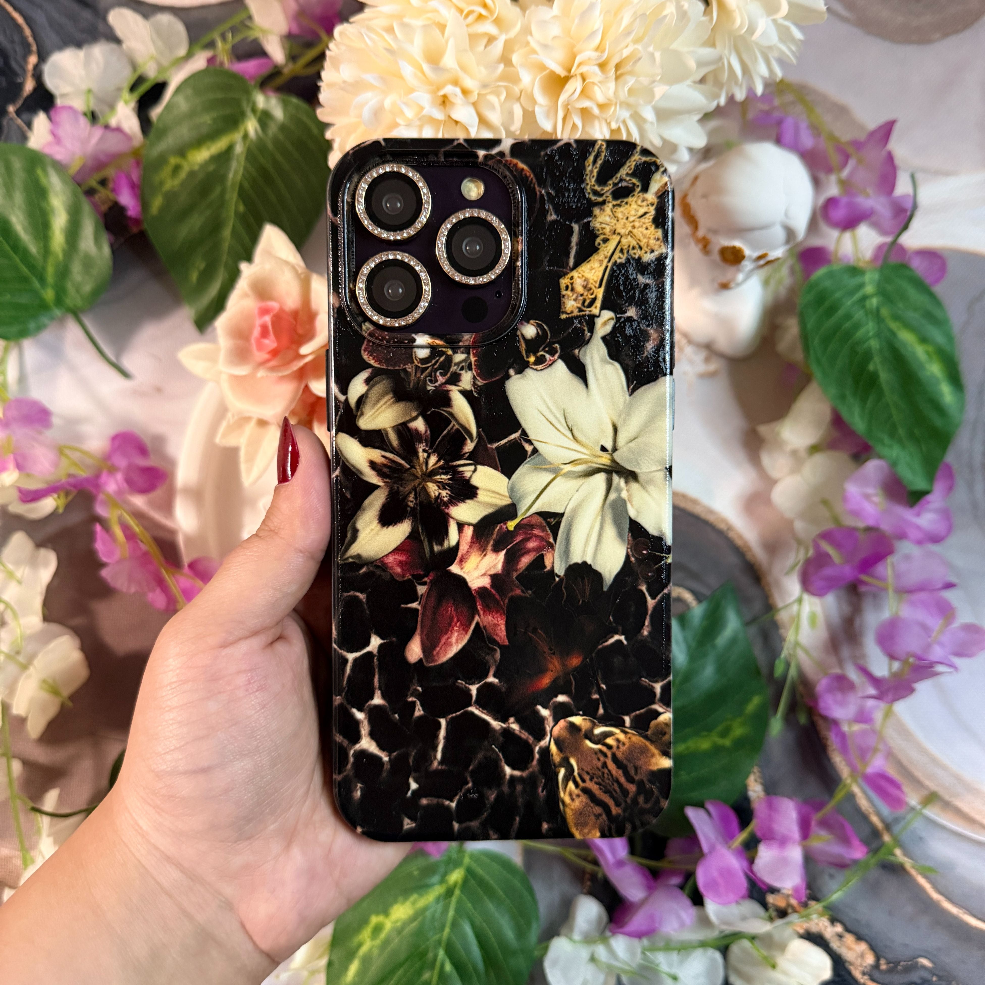 Vintage Gold Premium Telefon Kılıfı