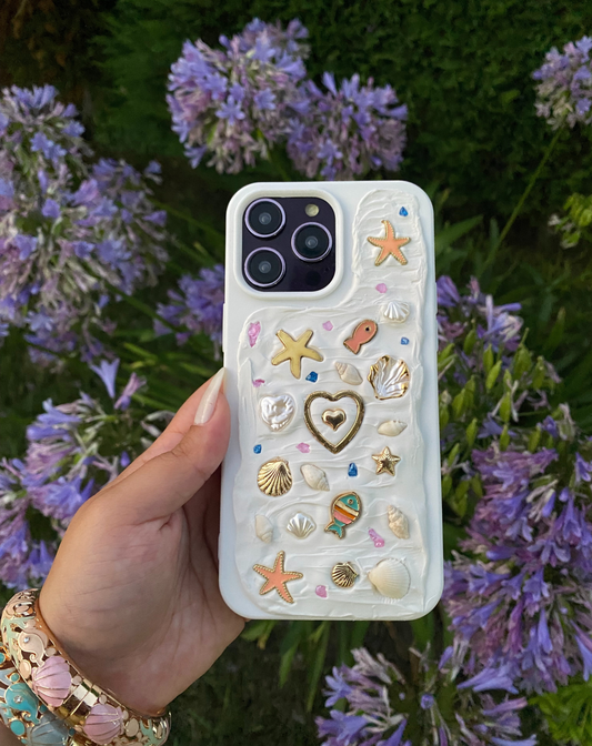 Deniz Esintili Charmlı Özel Tasarım Telefon Kılıfı >>>